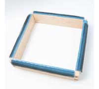 Lampstop Punch Needle Frame Gripper Strip Frame Rug Hooking Frame (16" x 16")