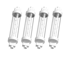 Lamptobe 118MM R7S Heat Lamp Bulbs 300w, Gantry Lights Jacketed Food Heat Bulbs Warm White 2700K, Catering Halogen Heat Lamp Bulb 240V for Kitchen,Catered Event,Canteen,Buffets(Pack of 4)