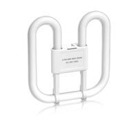 Lamptobe GR8 2-PIN 28W Compact Fluorescent Lamp - 2D Square Flat Butterfly Shape Energy Saving Lamp Warm White 3500K GR8 DD CFL Light Bulb Non-Dimmable for Office, Recessed Ceiling Lights (1-Pack)