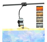 Lamptobe Rechargeable Clip-on Easel Light for Artists Painting, 64LEDs 4 Color Modes 3 Brightness, Eye-Care Desk Lamp Cordless Art Easel Lamp for Painting Drawing Artwork Memory Function Touch Control