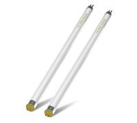 Lamptobe T4 10W Fluorescent Tube Lamp 352MM - G5 2 Pin Base Fitting T4 Under Cabinet Lights Natural White 4000K High Efficiency Lamp, 352MM Including Pins/ 338MM Excluding Pins (2-Pack)