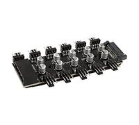 Lamptron SP105 10x PWM Fan Controller Hub, 6.5 Inches, Compatible with Desktop, Laptop, Electronic Device
