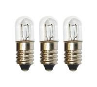 Lampwise 3X Low Voltage Miniature Tube T10x26mm 5W 60V MES/E10 10mm Thread