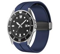 Lamshaw 18mm, 22mm Quick Release Soft Silicone Sport Replacement Straps Compatible for Casio W-217H, W-218H, W-219H, F105W, F-91W, A158WA, A168WA, A700W-1, A700WM-9, A100WE-1, A100WEPC-1, MDV106-1AV