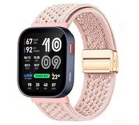Lamshaw Compatible for Amazfit Bip Max Bands, 22mm 20mm Quick Release Breathable Sport Loop Braided Nylon Strap Compatible for Amazfit Bip Max/Active 2/T-Rex 3,Amazfit Smartwatch,etc
