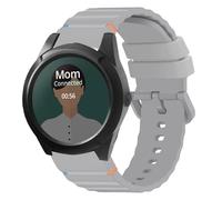 Lamshaw Compatible for AngelSense Watch Bands, Quick Release New Silicone Woven Line Adjustable Replacement Strap Compatible for AngelSense Assistive Technology Watch (Gray)