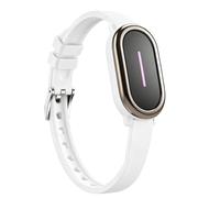 Lamshaw Compatible for BOND TOUCH 4 Bands, New Soft Silicone Sport Replacement Straps Compatible with BOND TOUCH 4 Bracelets (White)