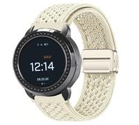 Lamshaw Compatible for Bushnell iON Elite Bands, Quick Release Breathable Sport Loop Braided Nylon Strap Compatible with Bushnell iON Elite Watch (Starlight, 22mmSize)