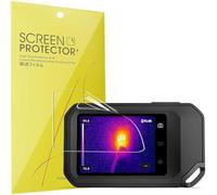 Lamshaw Compatible for FLIR C3-X Screen Protector, [6 Pack] Full Coverage TPU Clear Film Compatible with FLIR C3-X, C5 Compact Thermal Inspection Camera Hydrogel (6 Pack)