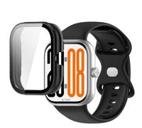 Lamshaw Compatible for HONOR CHOICE Watch 2 Pro Case, Tempered Glass Protective Film + Hard Plastic Bezel Cover Compatible for HONOR CHOICE INFOWEAR Watch 2 Pro