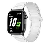 Lamshaw Compatible for Honor Choice Watch 2i Bands, Magnetic Silicone Sport Strong Magnet Strap Watchband Compatible with HONOR CHOICE INFOWEAR Watch 2 Pro (White, Choice Watch 2i)