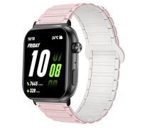 Lamshaw Compatible for Honor Choice Watch 2i Bands, Magnetic Silicone Sport Strong Magnet Strap Watchband Compatible with HONOR CHOICE INFOWEAR Watch 2 Pro (Pink, Choice Watch 2i)