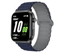Lamshaw Compatible for Honor Choice Watch 2i Bands, Magnetic Silicone Sport Strong Magnet Strap Watchband Compatible with HONOR CHOICE INFOWEAR Watch 2 Pro (Blue, Choice Watch 2i)