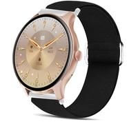Lamshaw Compatible for HUAKUA Smart Watches Bands, Quick Release Stretch Elastics Nylon Adjustable Replacement Strap Accessories for Men & Women Compatible for HUAKUA G3, D3, H2, S2 Smart Watches