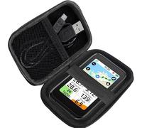 Lamshaw Compatible for iGPSPORT BiNavi Air Case, Durable EVA Carrying Case, Shockproof & Lightweight Protective Cover Compatible with iGPSPORT BiNavi Air Bike Computer, 3.0'' Touchscreen (Black)