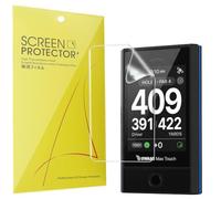 Lamshaw Compatible for Izzo Swami Max Touch Screen Protector, [6 Pack] Full Coverage TPU Clear Film Compatible with Izzo Swami Max Touch Golf GPS Rangefinder (6 Pack)
