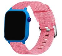 Lamshaw Compatible for My Play Watch Bands, 22mm Breathable Nylon Woven Fabric Replacement Accessory Strap Compatible for Atari 2600, Mega, Tetris, Emoji Smartwatch