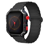 Lamshaw Compatible for My Play Watch Bands, 22mm Magnetic Silicone Sport Strong Magnet Strap Watchband Compatible with Atari 2600, Mega, Tetris, Emoji Smartwatch