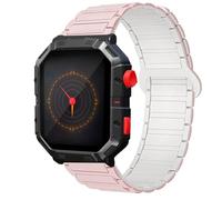 Lamshaw Compatible for My Play Watch Bands, 22mm Magnetic Silicone Sport Strong Magnet Strap Watchband Compatible with Atari 2600, Mega, Tetris, Emoji Smartwatch