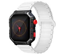 Lamshaw Compatible for My Play Watch Bands, 22mm Magnetic Silicone Sport Strong Magnet Strap Watchband Compatible with Atari 2600, Mega, Tetris, Emoji Smartwatch