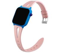 Lamshaw Compatible for My Play Watch Bands, Quick Release Slim Vintage Leather Strap Replacement for Women, Man, Wristband Compatible with Atari 2600, Mega, Tetris, Emoji Smartwatch