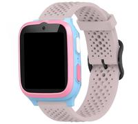 Lamshaw Compatible for MyFirst Smart Watch Bands, Quick Release Silicone band with Metal Buckle Compatible for MyFirst Fone S3, Fone S3+, Fone S3c, Fone S4, Fone R2 Smart Watch (Pink, 20mm)