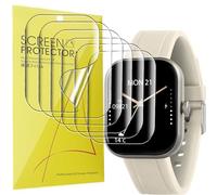 Lamshaw Compatible for RADLEY Series 55 Smart Watch for Women Screen Protector, [6 Pack] Full Coverage TPU Clear Film Compatible with RADLEY Series 55 Smart Watch 1.75 Inches (6 Pack)