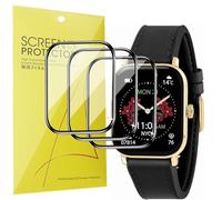 Lamshaw Compatible for RADLEY Series 56 Screen Protector, [3 Pack] 3D Full Coverage PET Soft Screen Protector Film Compatible with RADLEY Series 56 Smart Watch for Women 1.75 Inches (3 Pack)