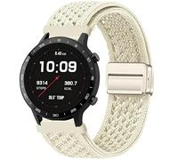 Lamshaw Compatible for Sekonda Flex Smartwatch Band, Breathable Sport Loop Braided Nylon Strap Compatible with SEKONDA Flex,Motion Go,Active Go,ACTIVE Plus,ACTIVE 45mm,Flex Plus,etc (Starlight, 22mm)