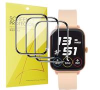 Lamshaw Compatible for Sekonda Motion Go Smart Watch 37mm Screen Protector, [3 Pack] 3D Full Coverage PET Screen Protector Film Compatible with Sekonda Motion Go Smart Watch (3 Pack)