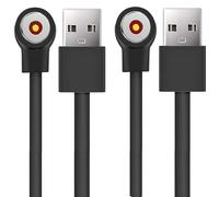Lamshaw Compatible for Sekonda Smart Ring Charger, Replacement Charger Cable Compatible with Sekonda Smart Ring (Black+Black)