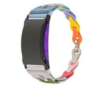 Lamshaw Compatible for Shock Clock 3 Bands, Elastic Silicone Hollowed Out Replacement Straps Compatible for Pavlok Shock Clock 3 (Color)