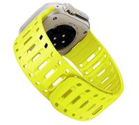 Lamshaw Compatible for Shot Scope G6 Bands, New Sweat-Proof Sport Silicone, Breathable Replacement Strap Watchband Compatible with Shot Scope G4, G5, G6, X5, V5 Watch,etc (Green, 22mmSize)