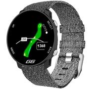 Lamshaw Compatible for Shot Scope G6 Bands, Quick Release Breathable Nylon Woven Fabric Replacement Accessory Strap Compatible with Shot Scope G4, G5, G6, X5, V5 Watch,etc (Gray, 22mmSize)