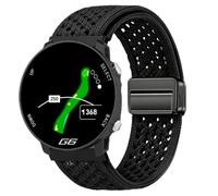 Lamshaw Compatible for Shot Scope G6 Bands, Quick Release Breathable Sport Loop Braided Nylon Strap Compatible with Shot Scope G4, G5, G6, X5, V5 (Black, 20mmSize)