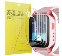 Lamshaw Compatible for TCL MOVETIME MT46 Smartwatch Screen Protector, [6 Pack] Full Coverage TPU Clear Film Compatible with TCL MOVETIME MT46-4G Smartwatch (6 Pack)