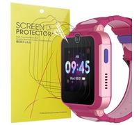 Lamshaw Compatible for TCL MT42X Smartwatch Screen Protector, [6 Pack] Full Coverage TPU Clear Film Compatible with TCL 4G Video Call Smartwatch MT42X (6 Pack)