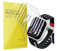 Lamshaw Compatible for Tetris Smartwatch Screen Protector, [6 Pack] Full Coverage TPU Clear Film Compatible with My Play Watch Smartwatch、6 Pack