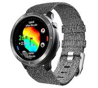 Lamshaw Compatible for Voice Caddie T11 PRO Bands, 20mm, 22mm Breathable Nylon Woven Fabric Replacement Accessory Strap Compatible for Voice Caddie T11 PRO, T9 Watch (Gray, 20mm size band)