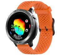 Lamshaw Compatible for Voice Caddie T11 PRO Bands, Silicone band with Metal Buckle Compatible for Voice Caddie T11 PRO Watch (Orange, 22mm size band)