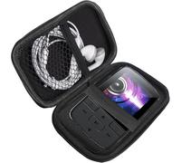 Lamshaw Compatible for YOTON MP3 Case, Hard Shell Travel and Storage Carrying Case Compatible with YOTON YM03 1.4'' Pouces Lecteur MP3 (Black)