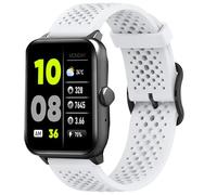 Lamshaw Compatible with 3Plus Smartwatch Bands, Silicone Band with Metal Buckle Compatible with 3Plus Mega/Callie/Vibe Fit/Vibe Plus/Vibe + / Vibe+ (Gen 2) / Vibe Lite/Vibe Lite BT/Vibe Pro/Cruz