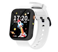 Lamshaw Compatible with BIGGERFIVE Star 2 Bands, Silicone Replacement Straps Band Compatible with BIGGERFIVE Star 2, A25 1.83 Inches Smart Watch (White)