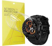 Lamshaw Compatible with CARBINOX Blaze Smart Watch Screen Protector, [6 Pack] Full Coverage TPU Clear Film Compatible for CARBINOX Blaze Round 1.43 Inches Smart Watch (6 Pack)