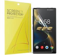 Lamshaw Compatible with FiiO M33 Music Player Screen Protector, [6 Pack] Full Coverage TPU Clear Film Compatible for FiiO M33 5.5” Music Player (6 Pack)