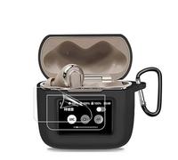 Lamshaw Compatible with JBL Tour Pro 3 Case with Screen Protector, (2 TPU Film + 1 Case) Full Coverage TPU Clear Film Compatible with JBL Tour Pro 3 (Case with Film)