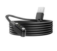 Lamshaw Compatible with MorePro Looki Neo Charger, Replacement Charger Cable Compatible with MorePro Looki Neo 1.83” Fitness Tracker (Black, Type A)