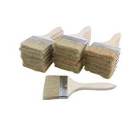 Lamsimoy 18 Pack of 4 Inch (89mm) Paint Brushes and Chip Paint Brushes for Paint Stains Varnishes Glues and