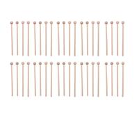 Lamsimoy 20 Pair Wood Mallets Percussion Sticks for Chime, Xylophone, Wood Block, Glockenspiel and Bells
