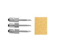 Lamsimoy 3Pcs Brass Soldering Tips USB Soldering Iron Welding Soldering Tips for E10 Interface Soldering Stations